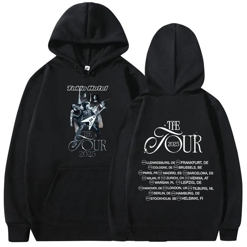 Rock Band Tokio Hotel Arena Tour 2026 Hoodie Funny Men's Hoodie Harajuku Unisex Street Wear Fleece Pullover Sweatshirt158