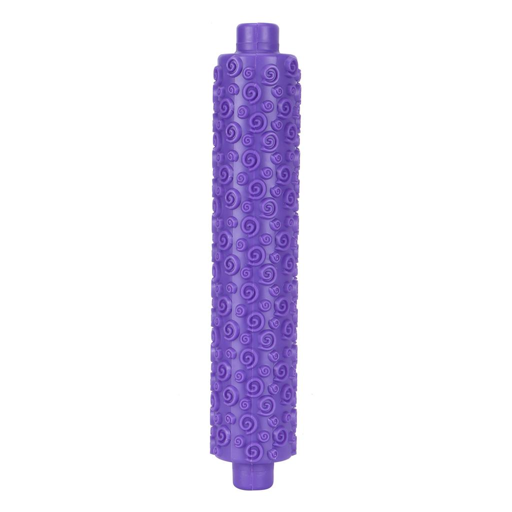 Fondant Rolling Pin Tool Plastic Embossing Roller Baking Pastry Cake Decorating SuppliesPurple Short Handle
