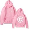 Mens Oversized Hooded Sweatshirt With Letter Print Casual Long Sleeve Pullover Fall Youth Fashion