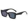 Retro Stylish Gradient Small Frame Square With Diamond Female Sunglasses Design Casual Stt Shooting Male Eyewear UV Protection 400