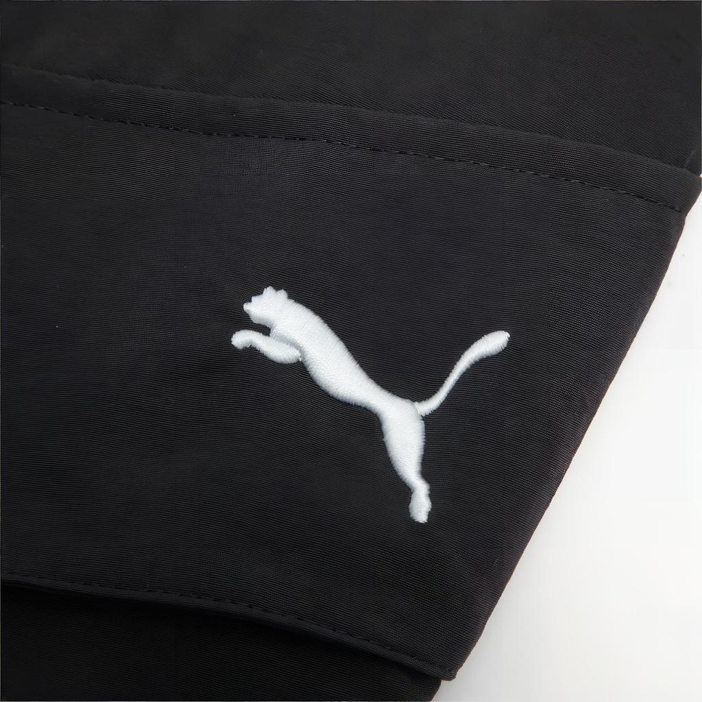 Puma X Kongsanji Collaboration SS24 Lace Logo Print Mid-Rise Knitted Sports Pants Men Bottoms Black 626523-01