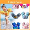 Chaleco Salvavidas Infantil para Niños, Brazaletes Flotadores para Bebés, Chaleco Flotador, Ayuda de Flotabilidad, Flotadores Tubulares para Niños Pequeños, Material Seguro y Fiable, Talla de Pecho Ajustable, Diseño de Dibujos Animados