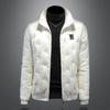 2024 European Men's Winter Fashion Casual Stand-up Collar Down Jacket