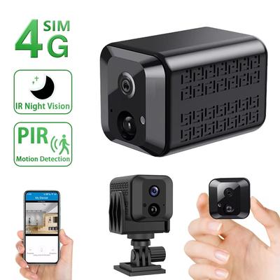 2025 4G Mini Camera Security Surveillance Cameras HD 1080P IP Camera 140° Wireless Night Vision Secret Video Protection IR Motion Cam