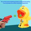 Shoot Duck Mouth Shooting Toys Aerodynamic Gun Foam Ball Children Competitve Interactive Game Toy