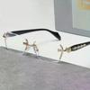 Men's High-definition Anti Blue Light Glasses - Retro Transparent Lens Full Frame Design Fashionable Unisex Glasses