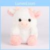 Four Cow Colour Plush Toy Stuffed Animal Doll Cartoon Decorations Kids Gift