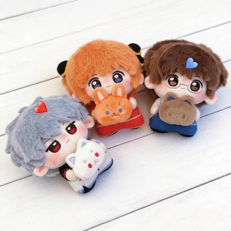 Gintama Plush Doll With Cotton Filling For Collectors And Kids