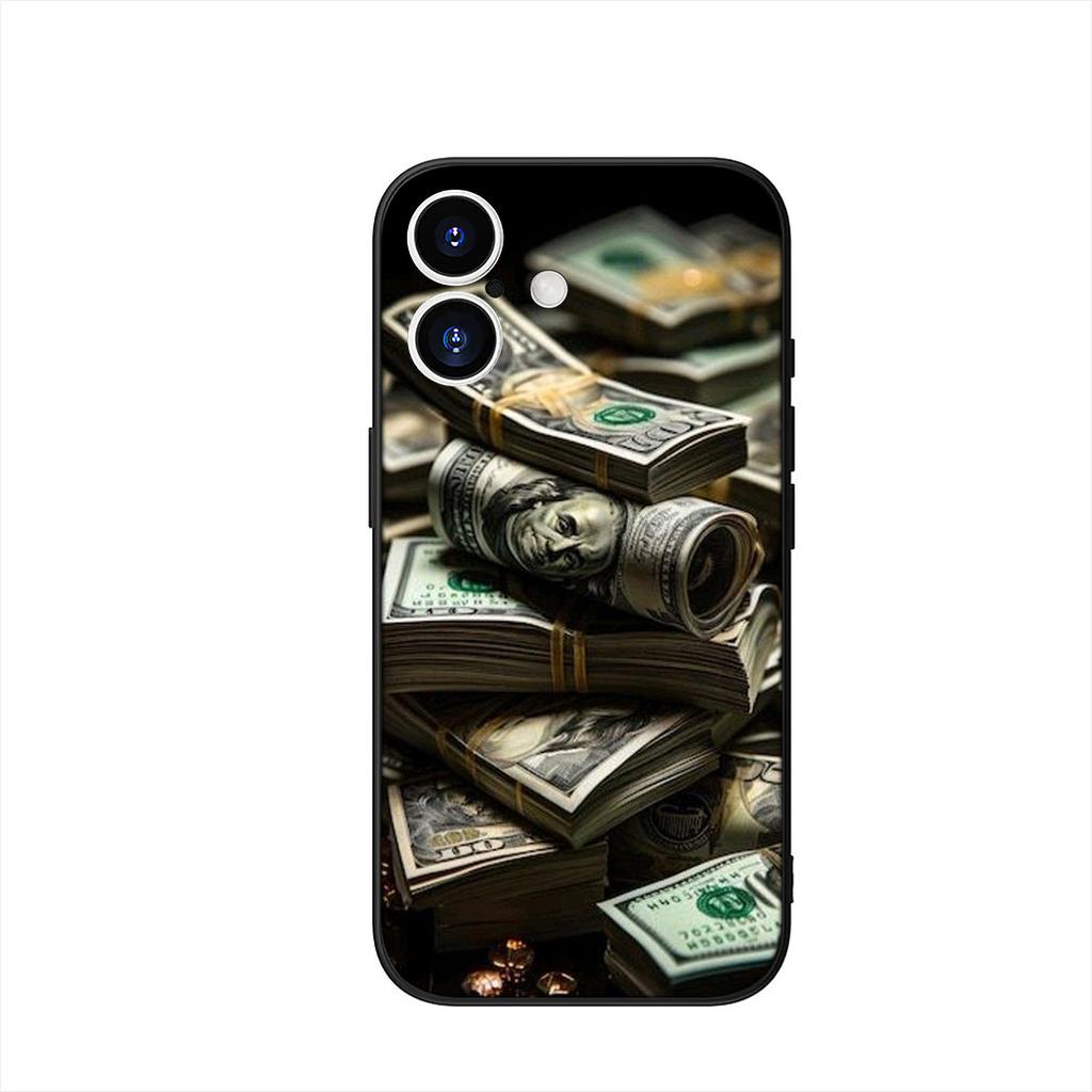 for Motorola Moto G04 G13 G14 g45 G23 G20 G32 G34 G35 G64 G82 G84 G53 G60 G72 E14 E15 E13 E22 Case Wallpaper Money 100 D-Dollars