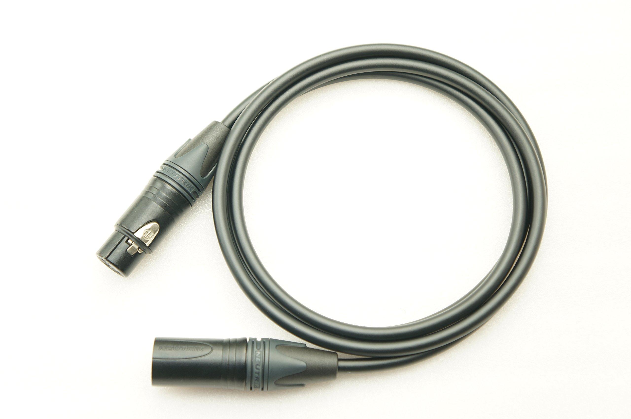 

Микрофонный кабель CANARE XLR 2 м черный L-4E6S чёрный