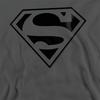 SUPERMAN Unisex Adult Mono Sweatshirt