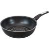 Wahei Freiz Strong and Lightweight Rimmed Deep Frying Induction and Gas Silkware EK Diamond Dear Pan, 28cm, Compatible, PFOA-Free, PFOS-Free, Coat,