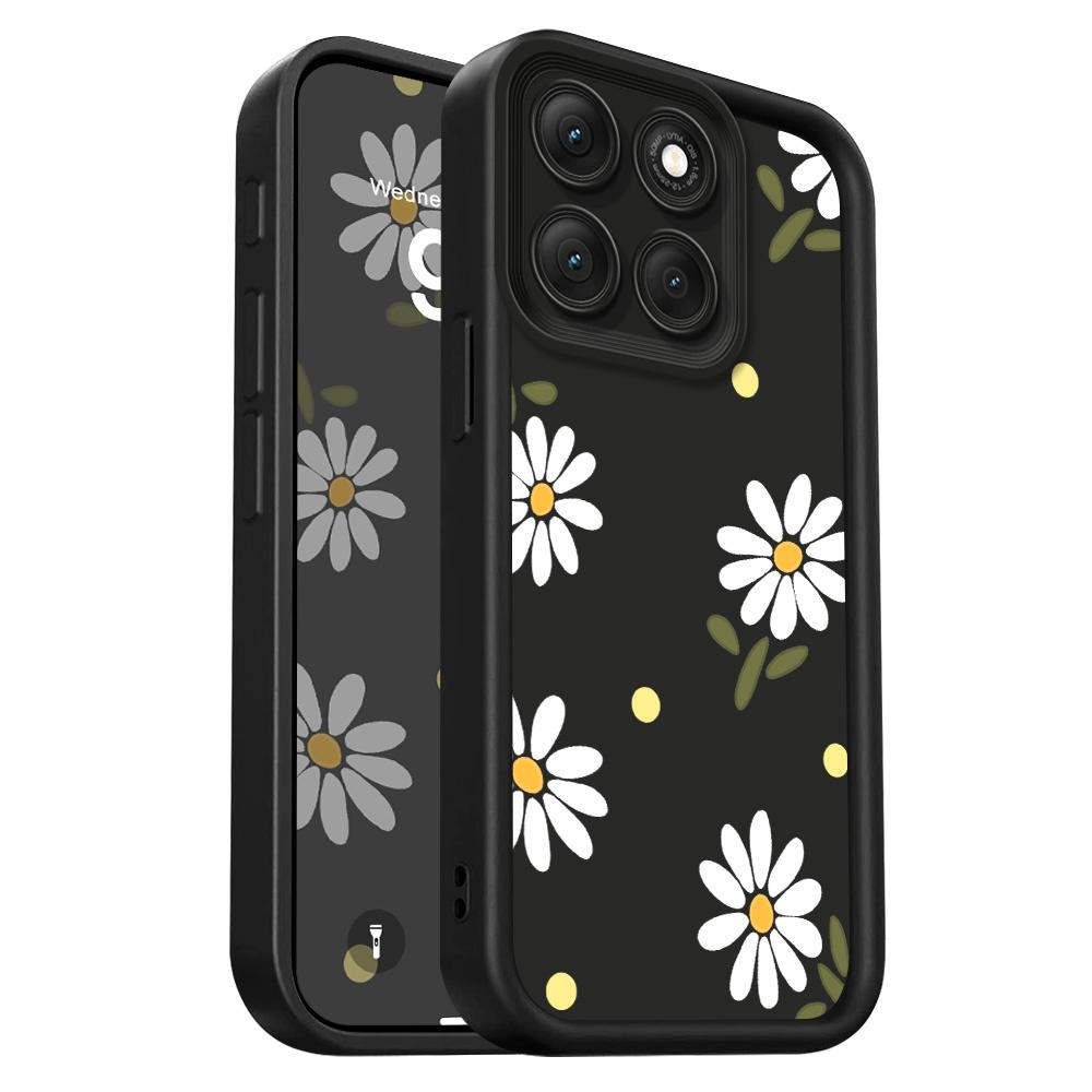 

Falling Daisies Phone Case For Motorola G86 G85 G84 G75 G60 G56 G54 G53 G52 G35 G34 G32 G30 G24 G22 G15 4G 5G Staircase Soft Cov Moto G60 чорний