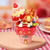 New Keeppley  Ice Cream Series Building Block Toy Pikachu Bulbasaur Tabletop Ornament Model Educational Children's Gifts