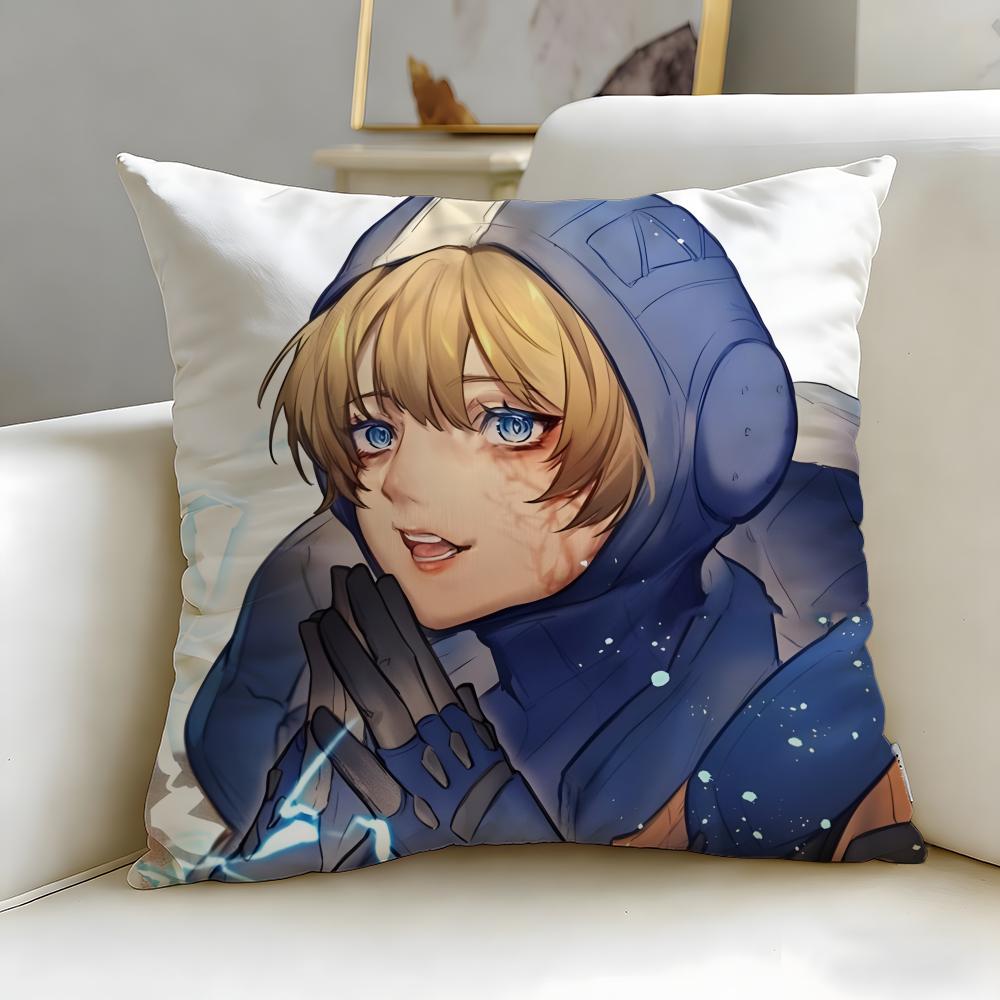 popular game Apex Legends Cushion Cover Soft & Easy-Wash Pillow Case – Versatile for Couch, Bed, Travel and Office