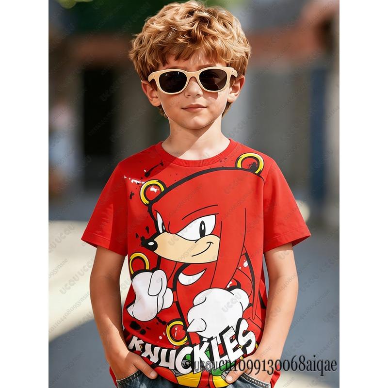 Kids Boys St Patricks Day Shirt 3D Print Round Neck Short Sleeve Pullover Shirt Fake 2-piece Style Top for Festival Party Stage