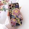 For Apple iPhone 17 Pro Max Case Luxury Flowers New Painted Cover Clear Silicone Case For iPhone 17 Air iPhone17 Pro Soft Fundas
