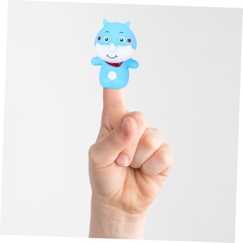 5-Piece Animal Finger Puppets Set, High-Quality Interactive Hand Puppets for Creative Play, Early Education, Motor Skills & Social Interaction