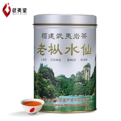 WUYI STAR Fujian Lao Cong Shui Xian Oolong čaj Shuixian WUYI YAN CHA 125g plechovka