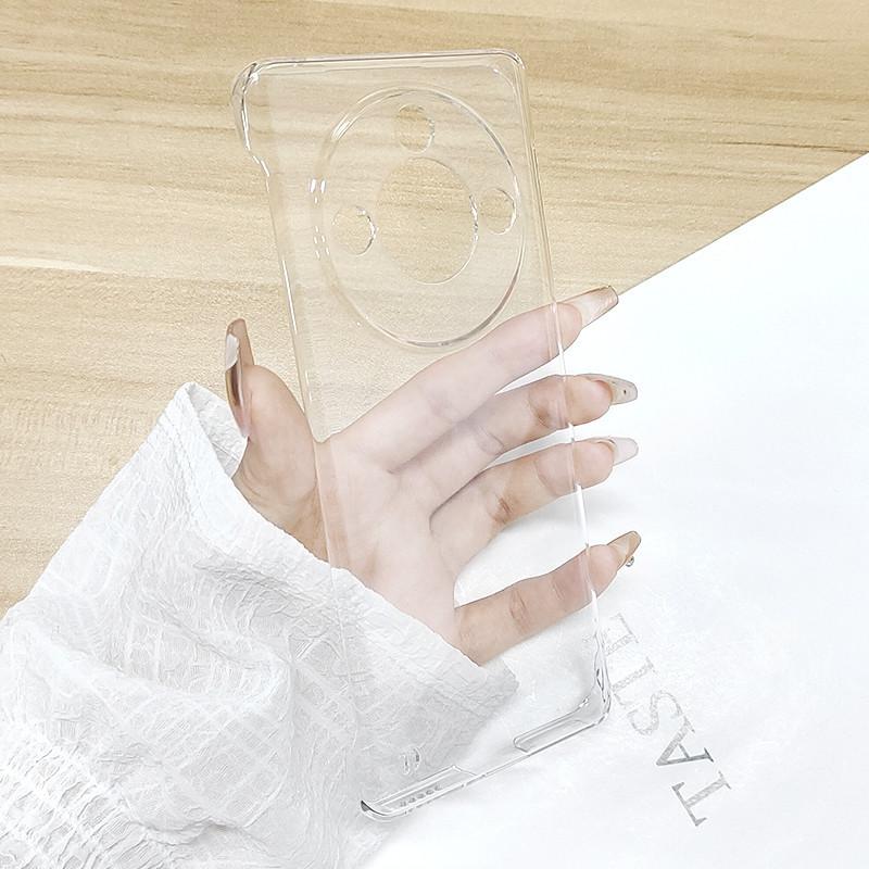 Plating No Borders Transparent Phone Case For Honor X50 Pro GT Magic6 Lite X50Pro X50GT Electroplated Colorful Hard Bumper Cover