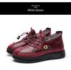 Women's Winter Non-Slip Cotton Grandma Boots - Warm, Thickened Flat-Bottom Shoes for Middle-Aged & Elderly