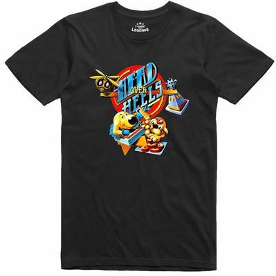 Head Over Heels Spectrum 48k C64k Classic Ocean Game Official License Unisex T-shirt