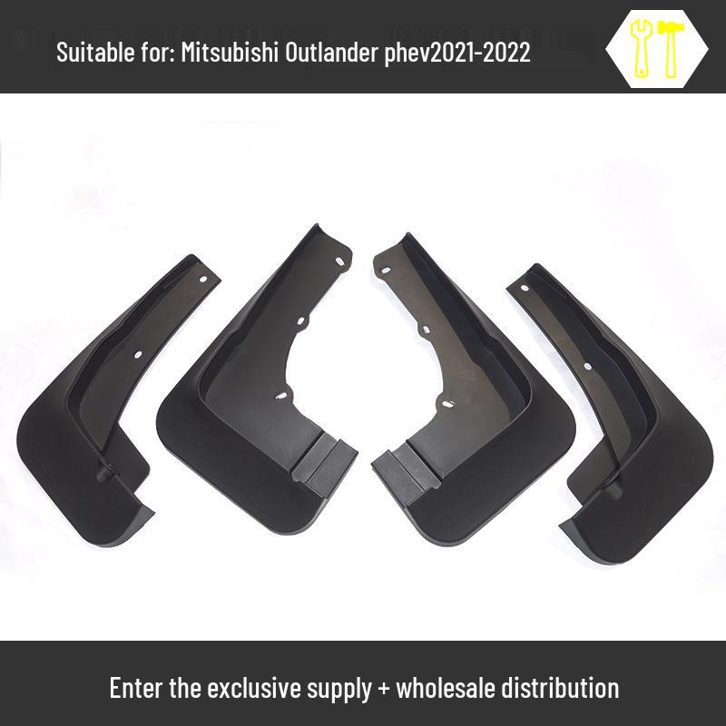 2021-2022 Mitsubishi Outlander & Outlander PHEV Soft Rubber Mudguards Accessories