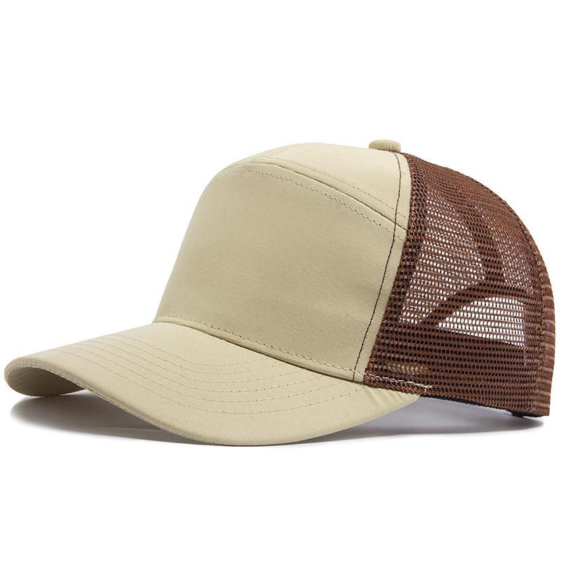 Summer 7 Panel Baseball Cap Fashion Hip Hop Mesh Caps Men Truckers Hat Visor Hardtop Snapback Women Unisex Cool New