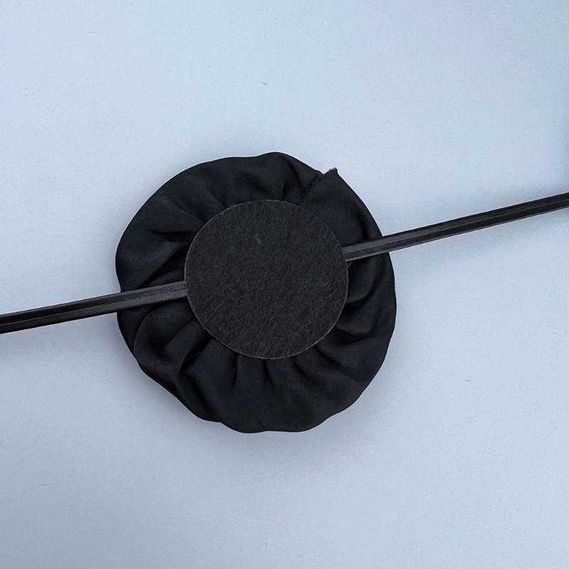 Vintage Floral Choker Necklace Accessory Chic Gothic Flower Choker Necklace Edgy Neckband for Fashion forward Individual