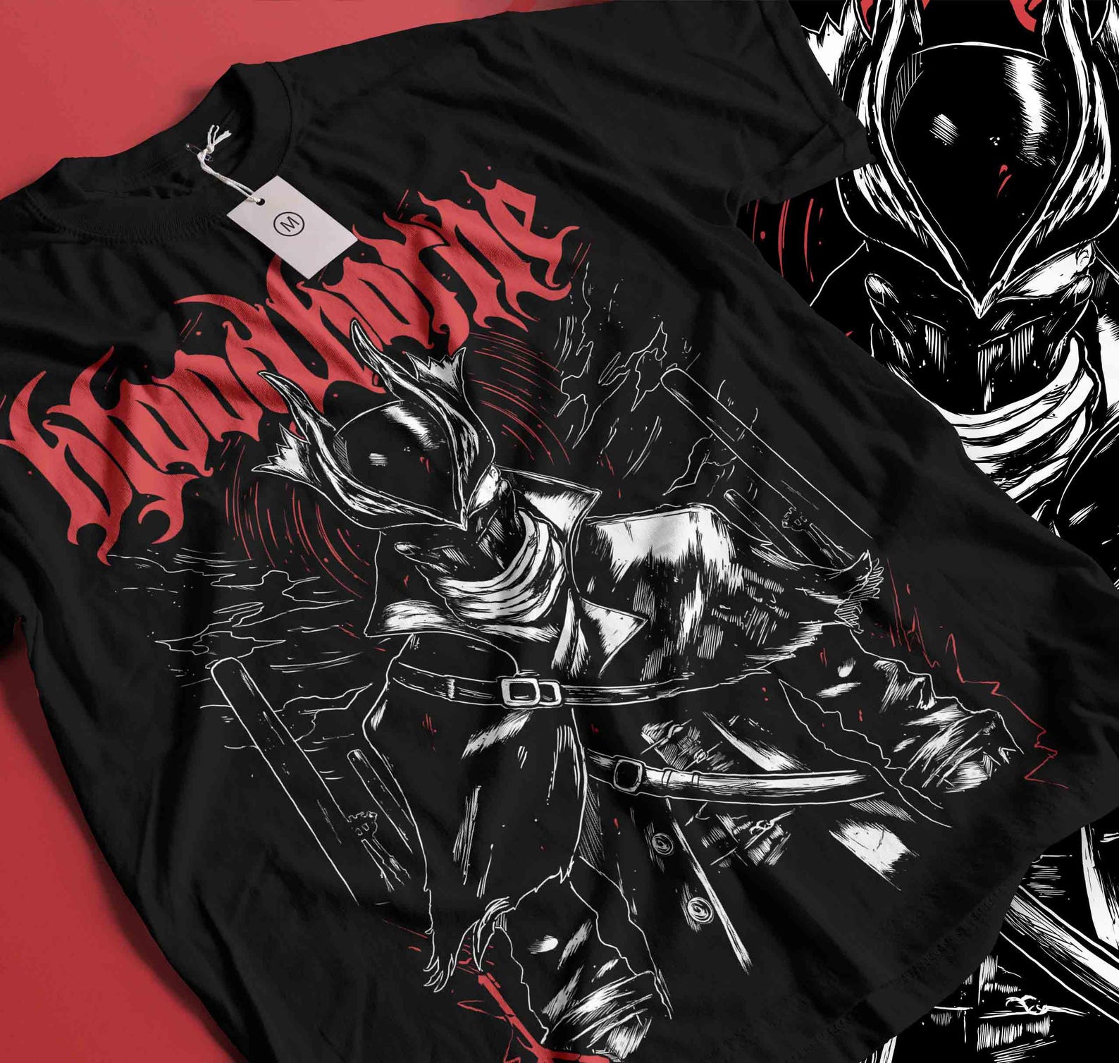 Унисекс игровая футболка Bloodborne Леди Мария из Астральной часовой башни, футболка Soulsborne Ярнам 2XL