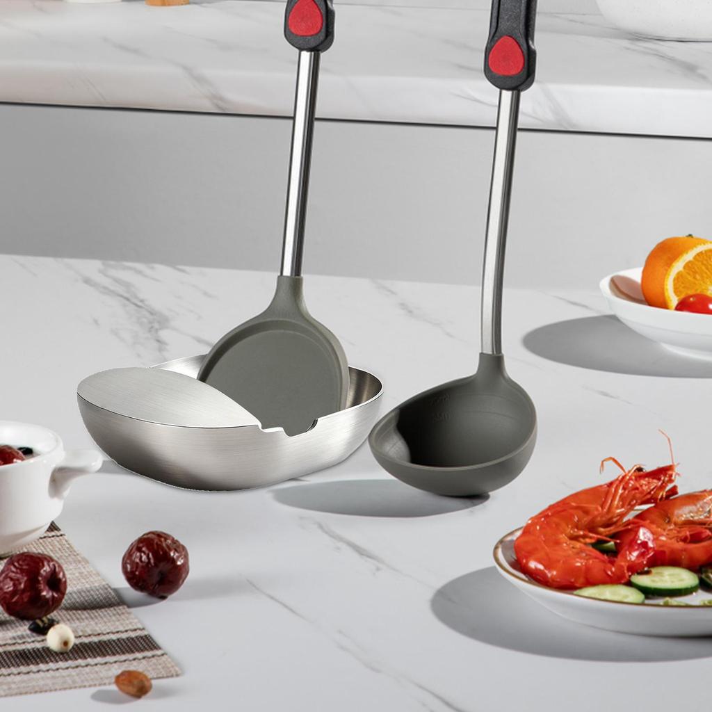 Kochlöffelhalter Freistehender Besteckhalter Haushaltsschöpflöffelhalter Für Löffel Spatel Küchenarbeitsplatte Herd Kochen Zuhause