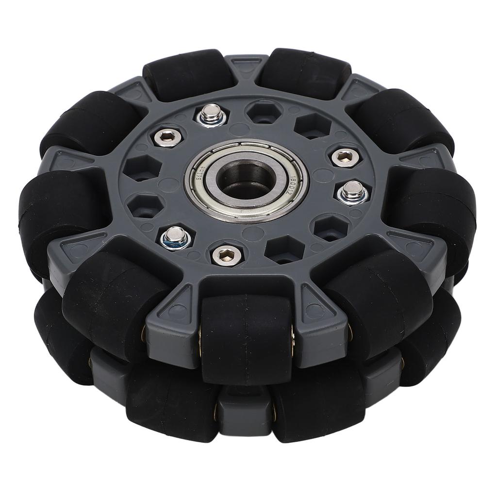 100mm Robot Omni Directional Wheel with Center Bearing Robot Wheel Replacement for Robot Car