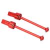 2 Pcs Front Rear Drive Shaft Aluminium Alloy RC CVD Front Rear Drive Shaft for   Latrax Teton 1Celsius18 Car