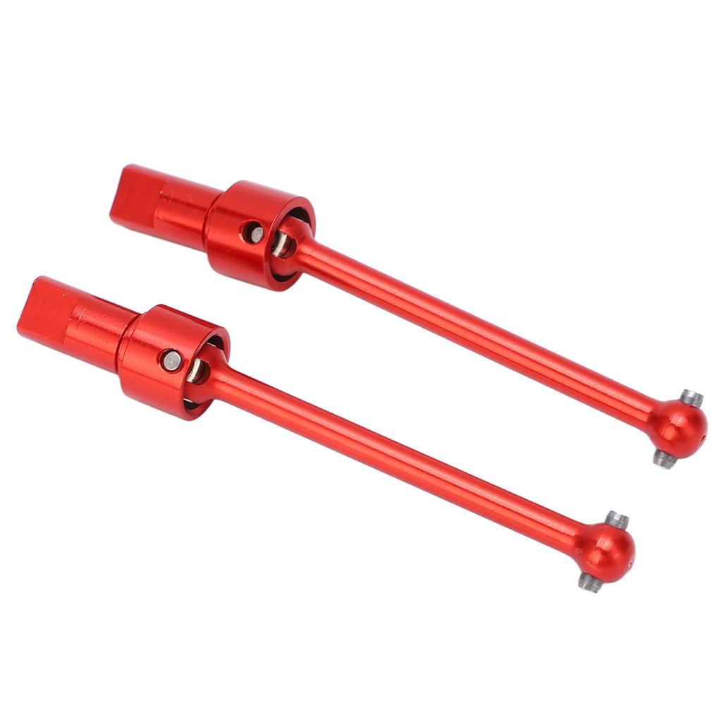2 Pcs Front Rear Drive Shaft Aluminium Alloy RC CVD Front Rear Drive Shaft for   Latrax Teton 1Celsius18 Car
