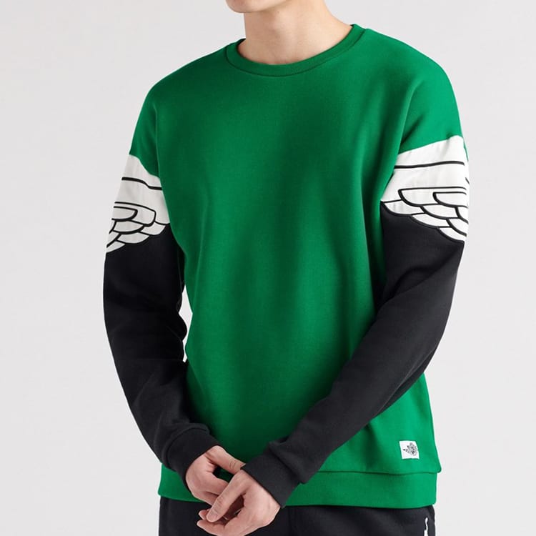 Jordan WINGS CLASSIC CREW Sweatshirt Men's Green AO0426-302