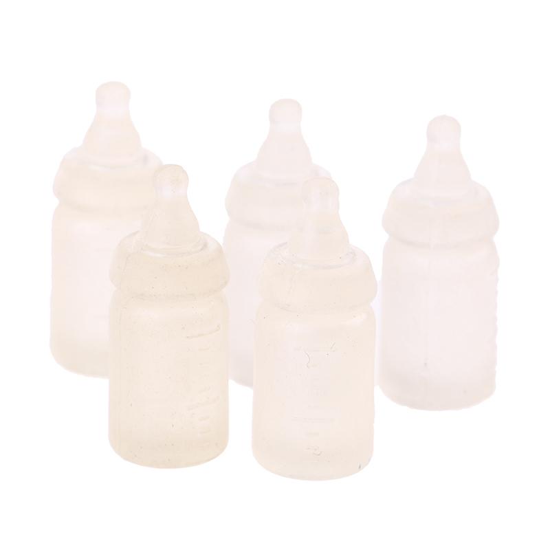 

112 1Set Dolls House Miniature Baby Bottles Shampoo Bibs Set Nursery Accessory Gift Baby Bottles Set For Kids Adults Children s Birthday Gift Holiday