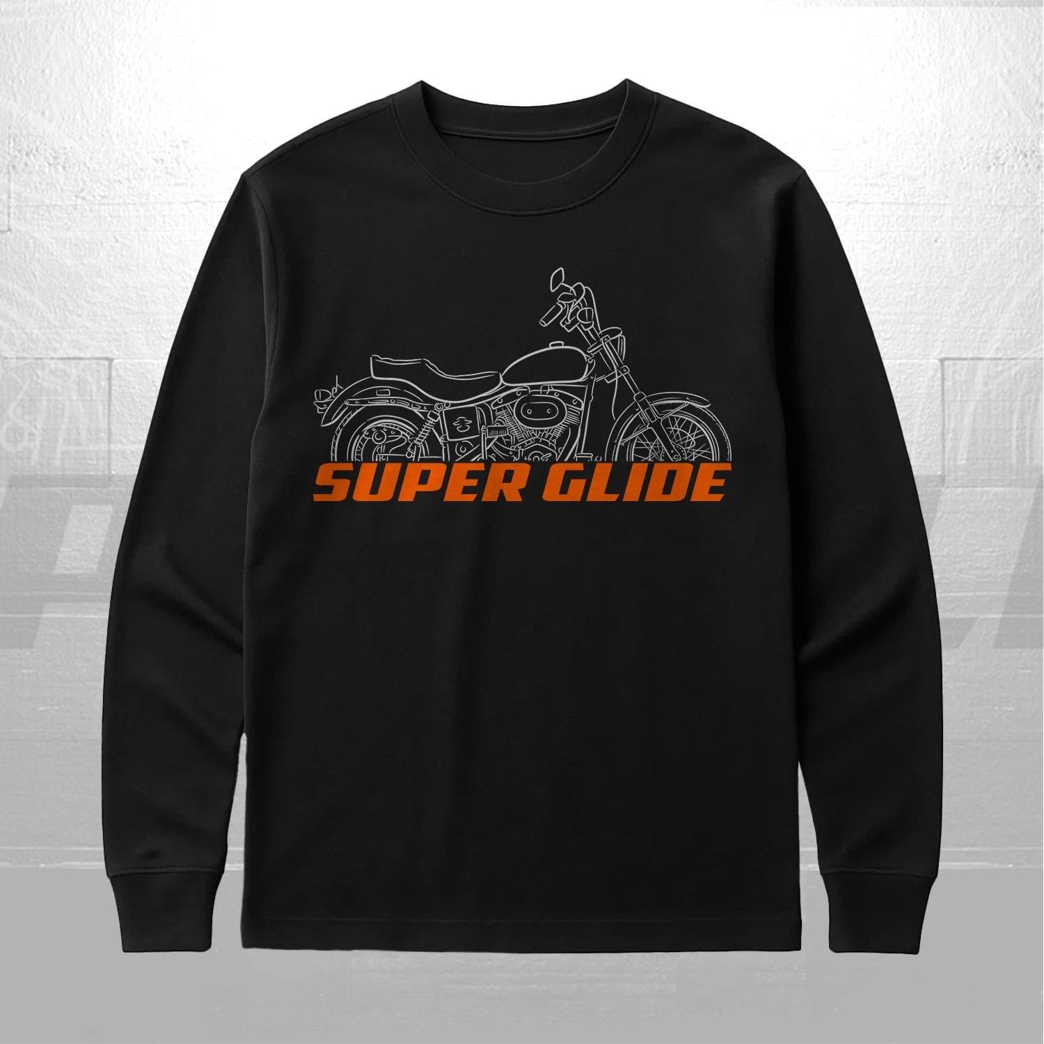Harley-Davidson Super Glide FXE 1974-1984 - Long Sleeve T-shirt L