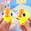 Duck Squeezing Funny Toy Eyepopping Function Stress Relief Motor Skill Training
