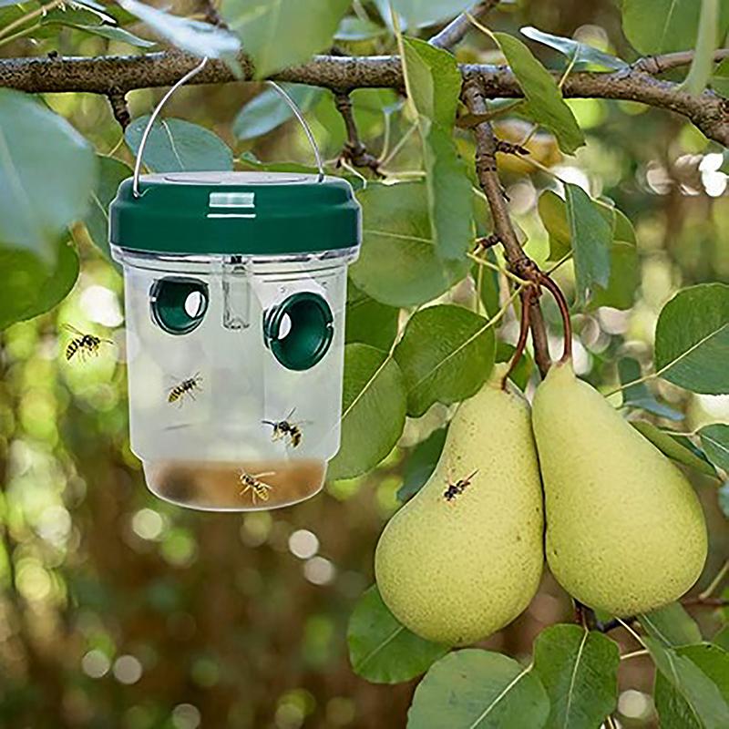 Solar-Powered Insect Trap – Mosquito & Fruit Fly Catcher for Orchard, Garden, and Bee Protection