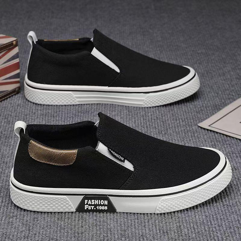 2026 Men's Summer Soft Sole Breathable Canvas Slip-On Shoes