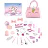 Cosmetics Toy Set Children Make Up Set Safe Washable Princess Beauty Pretend Play Toys Set Bag Nail Polish Real Makeup Kit