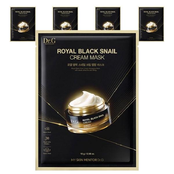 

Крем-маска Dr.G Royal Black Snail, 5 упаковок, 1 упаковка Популярная корейская косметика