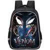 Versatile The Venom Last Dance Cartoon Pattern Backpack For School With High Durability And Comfort