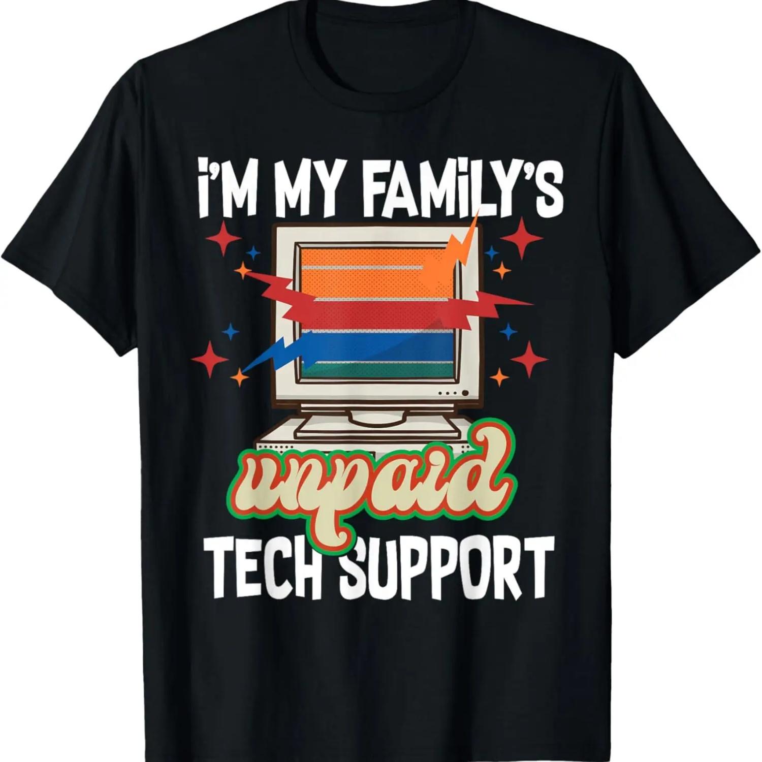 

Computer Geek Shirt_ Tech Support I Computer Starts Working T-Shirt XXXXXL