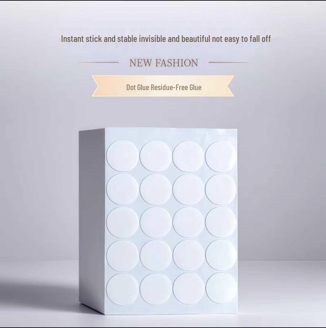 

High-Viscosity Nano Double-Sided Tape for Car Ornaments and Handmade Crafts 15mm round (price per piece)