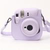 C-Convenient-Camera Bag For Fujifilm MINI12 Mini Camera With Shoulder Strap PU Leather Soft Silicone Cover Bag