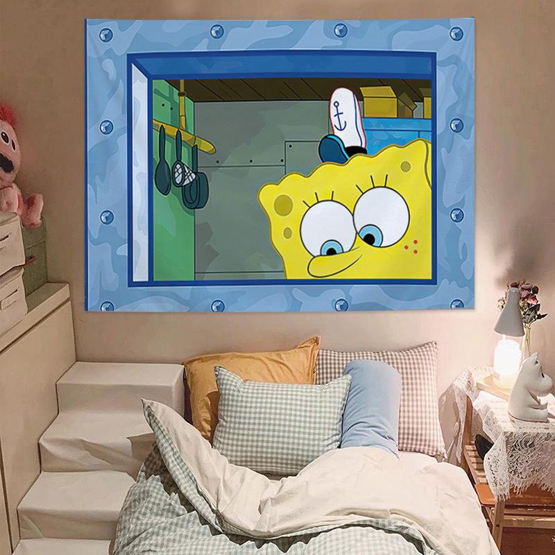 Patrick Star SpongeBob Wall Tapestry - Birthday, Bedroom, Dorm Decor