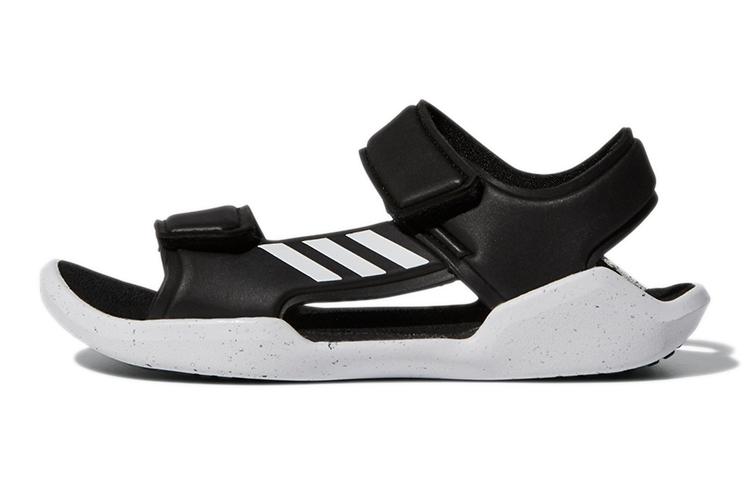 

Adidas Abrasion Resistant Low top Children s Sandals Carbon Black Kids G54798 28