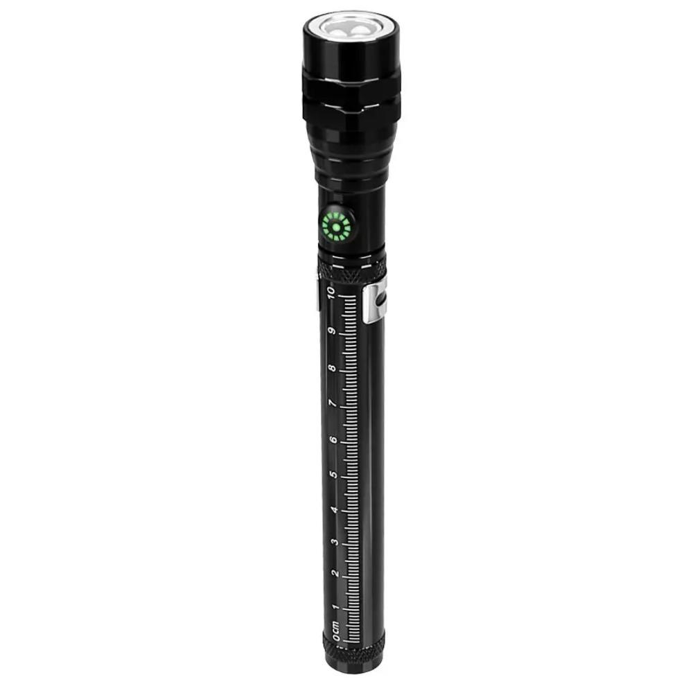 

360 Degree Rotation Magnetic LED Work Light Flexible Design Long Goose Neck Flexible LED Flashlight Metal Hose Construction чорний