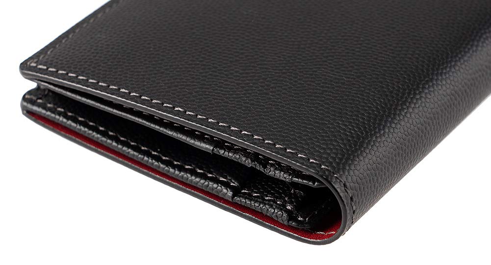 Compact Billfold Perla Nera 8421 [CYPRIS] (Black)